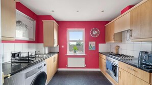 Fridge, microwave, oven, stovetop - Framlingham Court, Romford, London (Greater London)