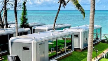 Junior Suite, Beach View | Desk, laptop workspace, free WiFi