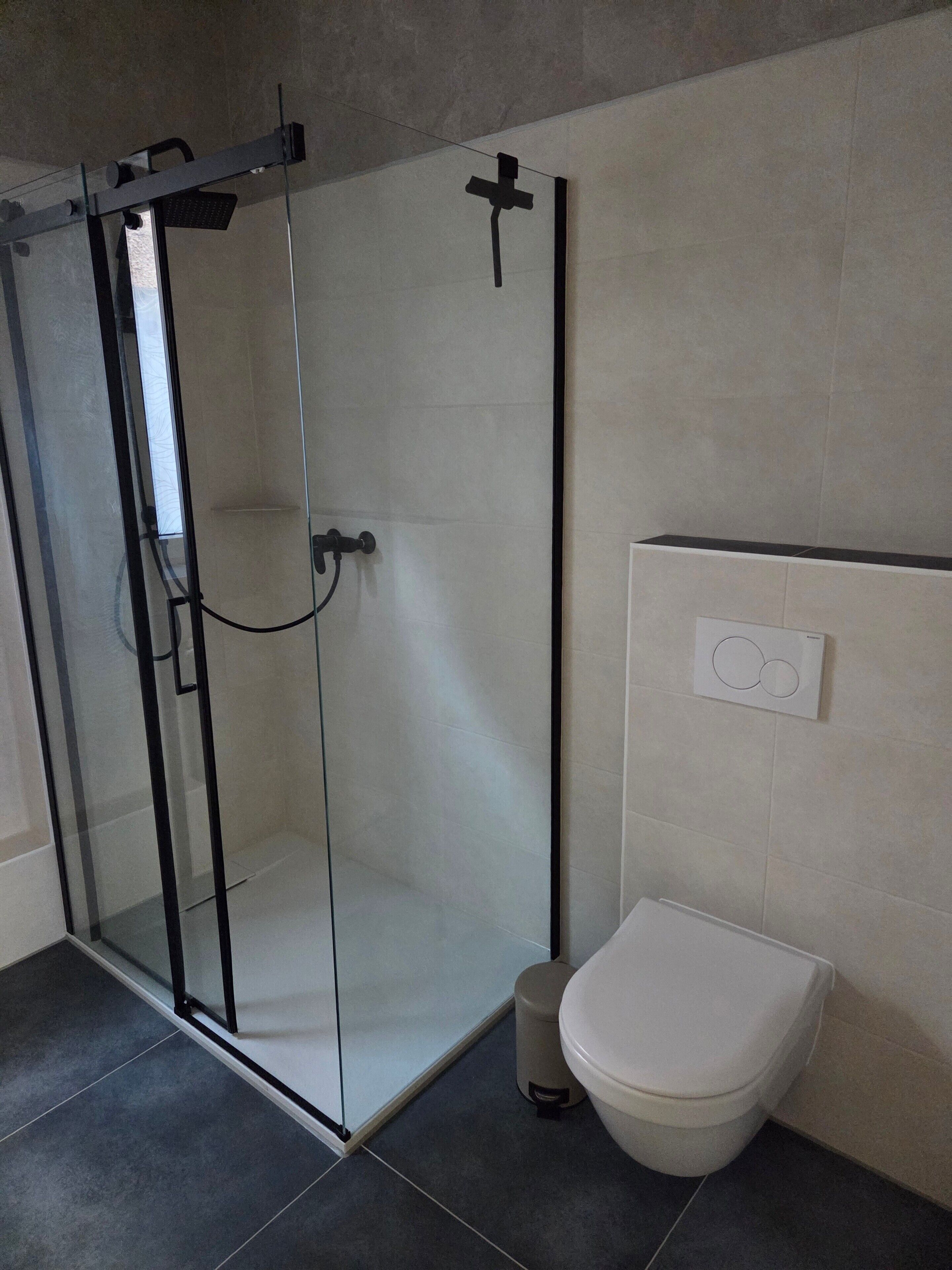 Dusche, Handtücher