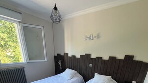 Kamar Twin Klasik, pemandangan kebun