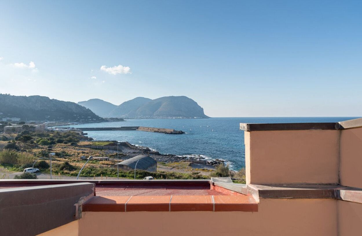Appartement Duplex Deluxe, 3 chambres, vue mer | Terrasse/Patio