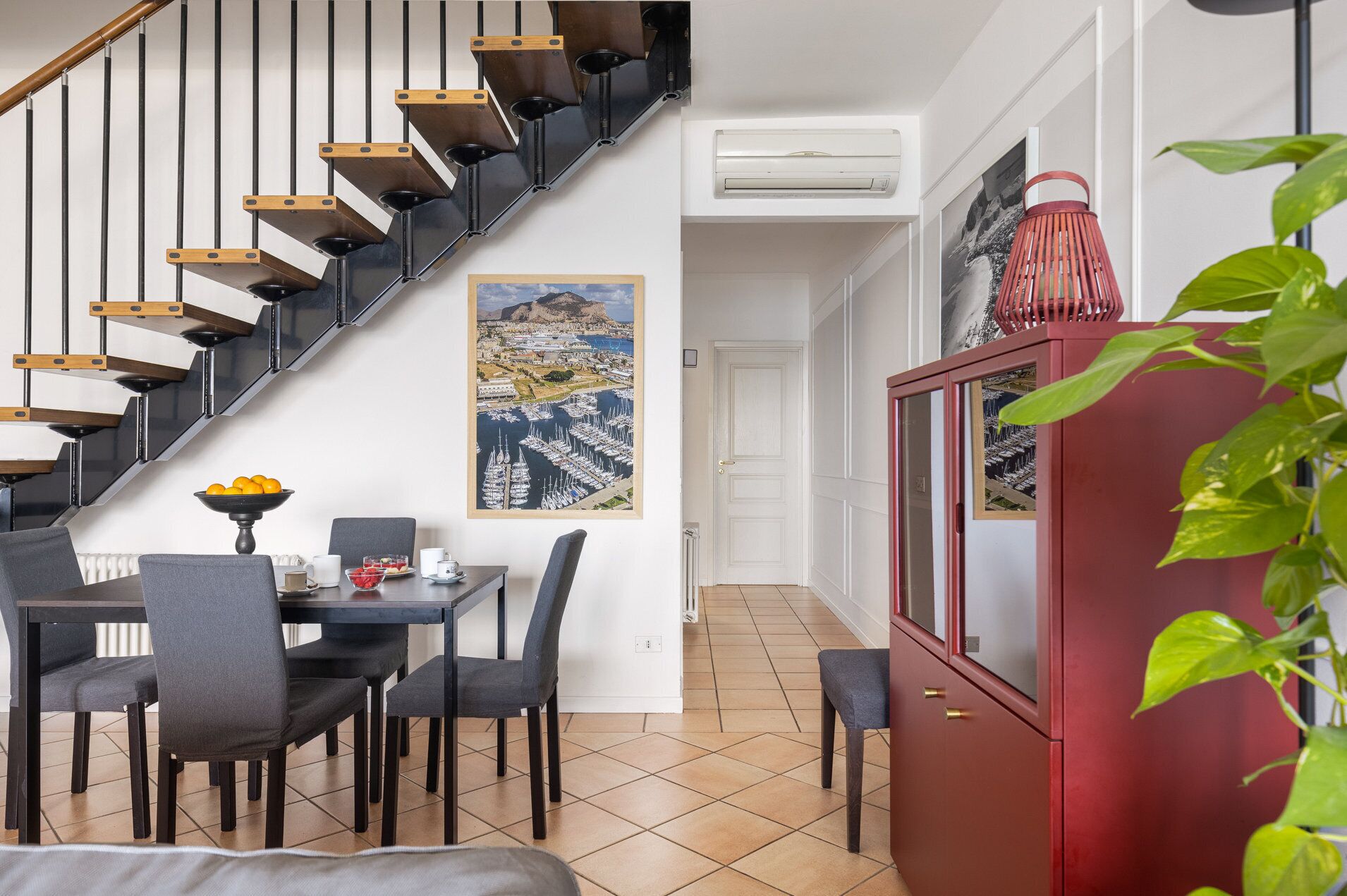 Appartement Duplex Deluxe, 3 chambres, vue mer | Coin séjour