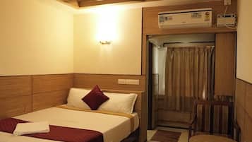 Basic Double Room, City View | In-room safe, desk, laptop workspace, free WiFi