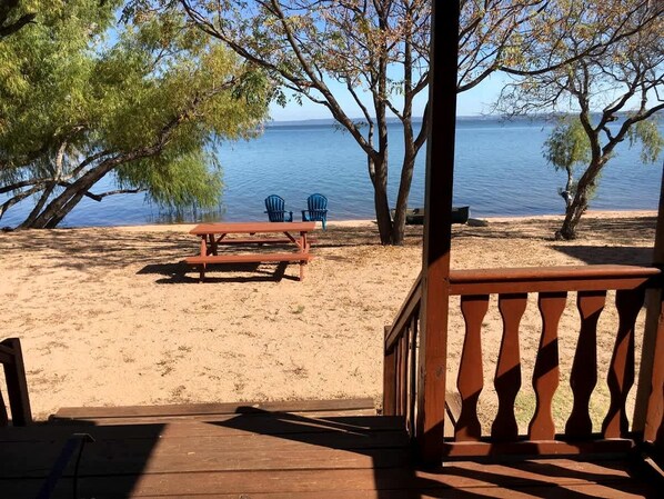 Property grounds - Serene Lakeview Cabin in Buchanan Dam with Firepit & Outdoor Relaxation in Buchanan Dam, Texas (Buchanan Dam)