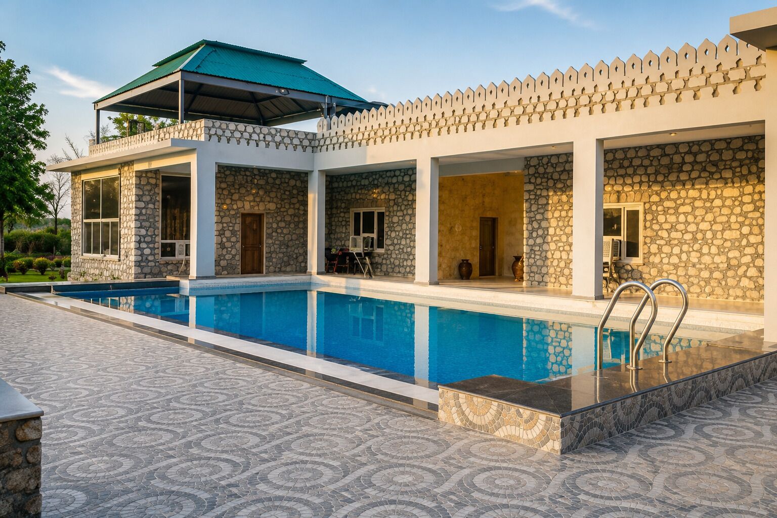 Luxury-Zelt | Pool | Außenpool