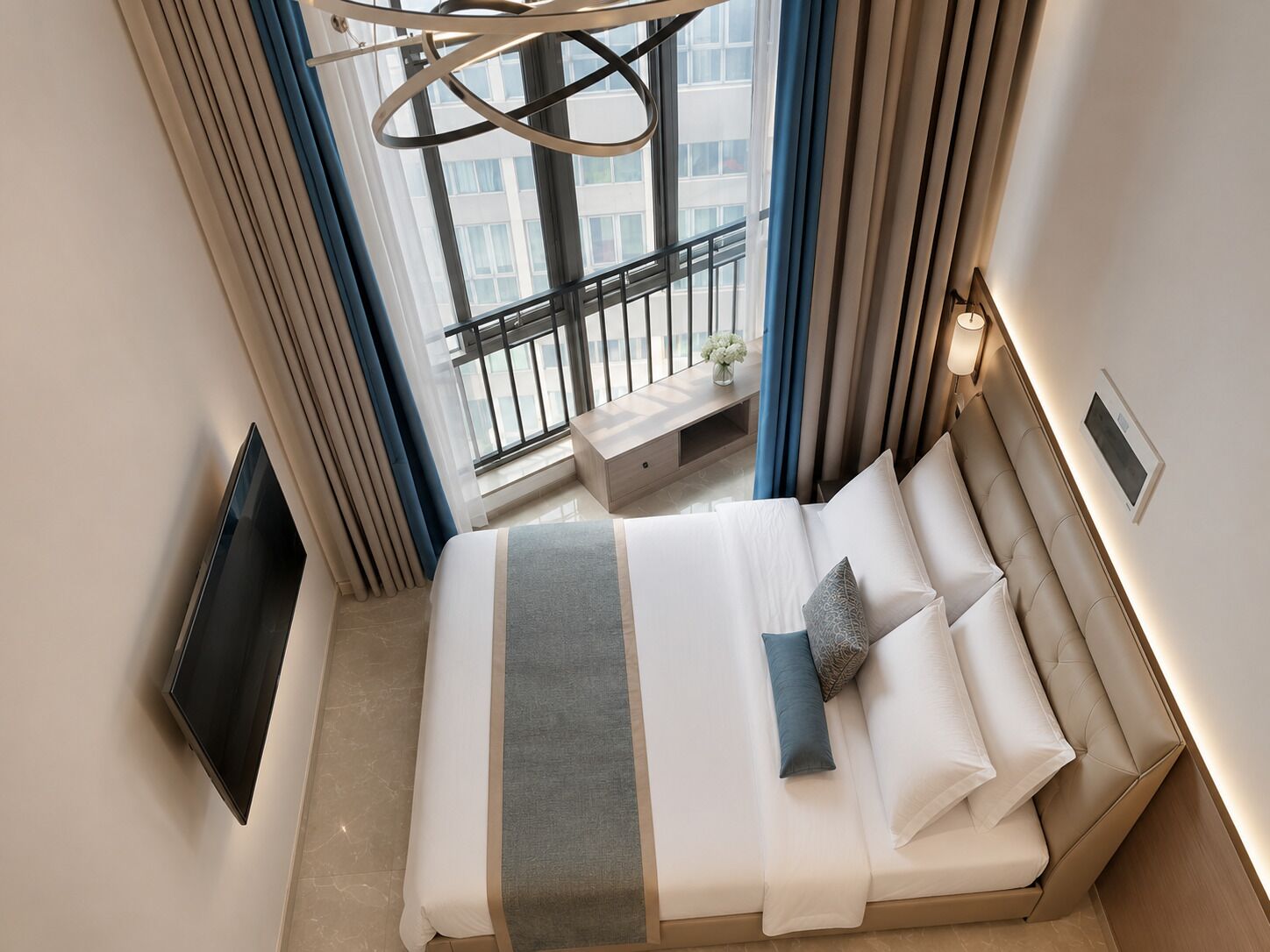 Nova Suites-Loft Twin Room  | Premium bedding, down duvets, free WiFi, bed sheets
