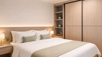 Nova Suites-Loft Twin Room | Premium bedding, down duvets, free WiFi, bed sheets