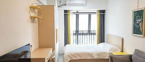 Kamar Double Comfort, Bebas Asap Rokok, pemandangan kota | Pemandangan dari kamar
