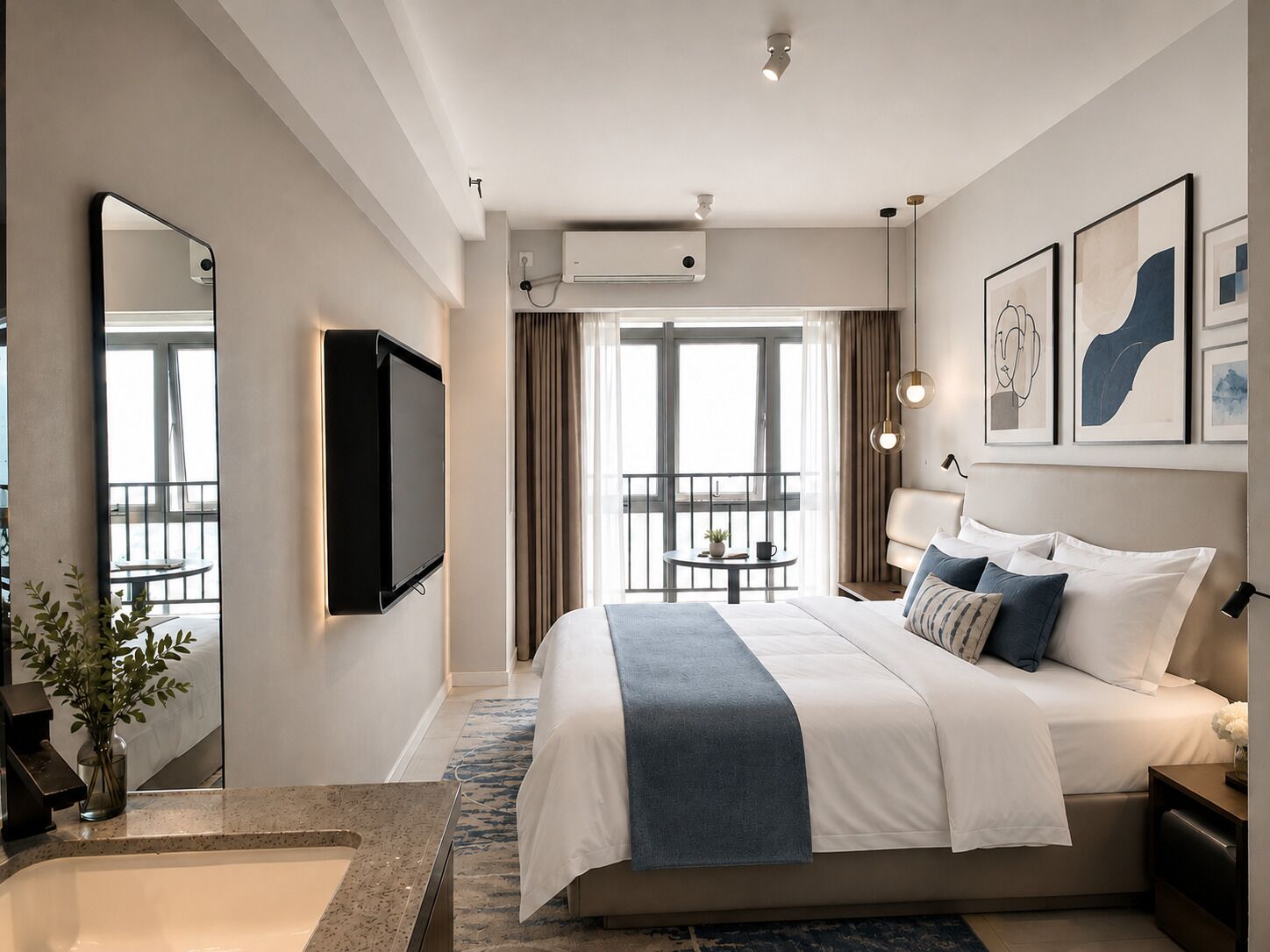 Kamar Double Bisnis, pemandangan kota | Pemandangan dari kamar