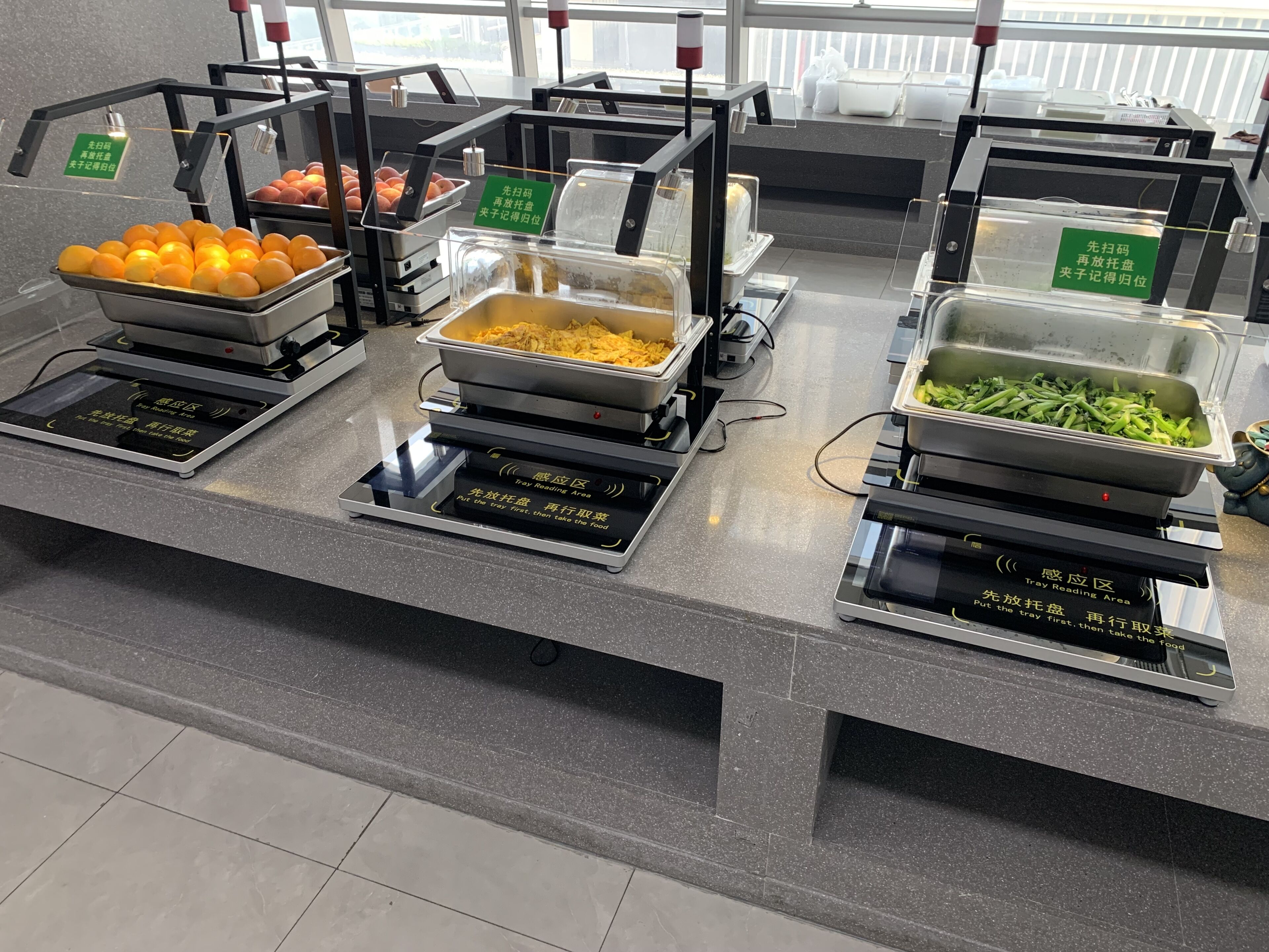 Daily cooked-to-order breakfast for a fee