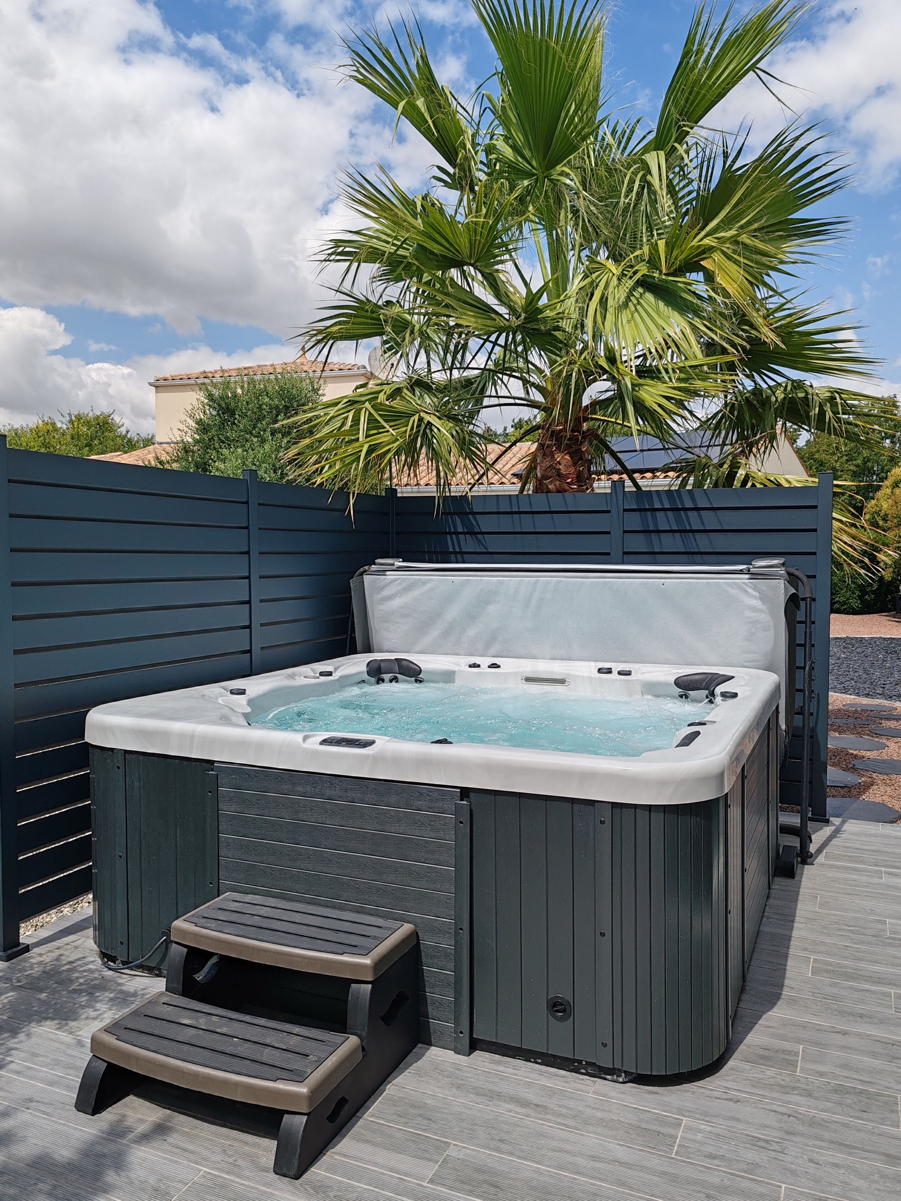 Bubbelpool utomhus