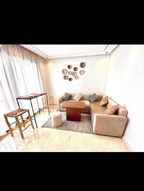 Living area - Vrbo Property (Casablanca)