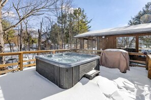 Unclassified image, 2 of 84, button - Modern Mountain Cabin with Hot Tub and Game Room Near Moorefield, West Virginia (Moorefield)