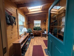 Interior - Waterfront Cabin Retreat with Deck Swing in Lamoine Point, Maine (Lamoine Point)