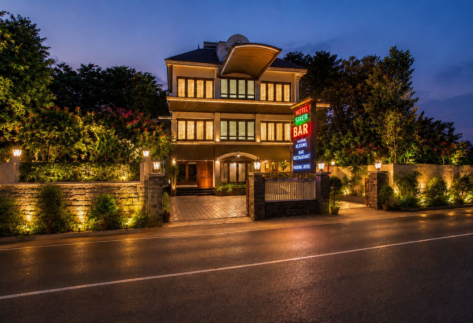 Front of property