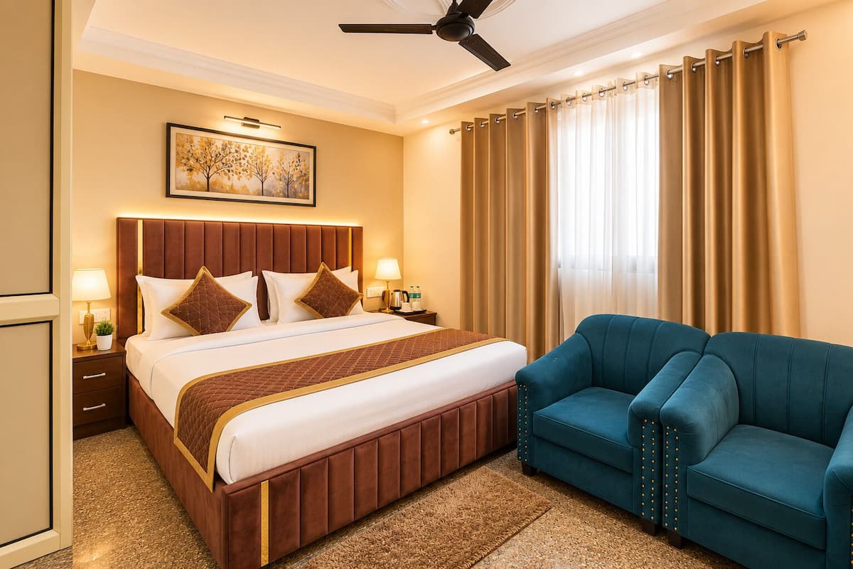 Egyptian cotton sheets, premium bedding, memory foam beds, desk