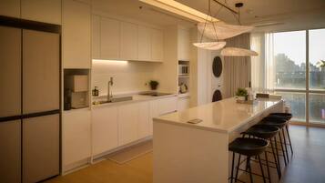 COEX Skyline Penthouse | 10 Guests | 4BR | 전용 주방