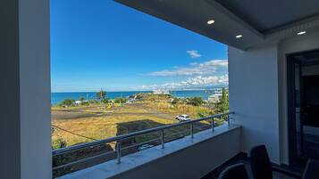 Appartement, vue mer | Enceinte de l’hébergement