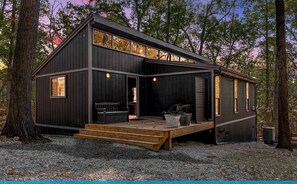 Exterior - Modern Forest Cabin with Hot Tub, Screened Porch & Resort Access Near Hedgesville, WV (Hedgesville)
