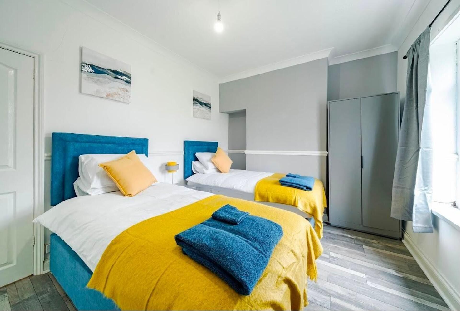 3 habitaciones, wifi gratis y ropa de cama 