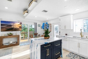 Interior - Charming Beachfront Cottage with Dock Slip and Kayaks on Little Gasparilla Island | Placida, FL (Placida)