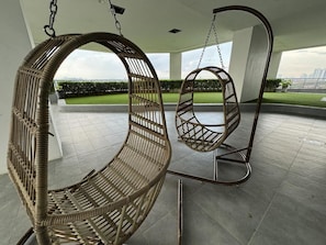 Terrace/patio - Near KLIA, Putrajaya & Cyberjaya
Affordable & Stylish Stay @ LBS SkyLake Puchong (Puchong)