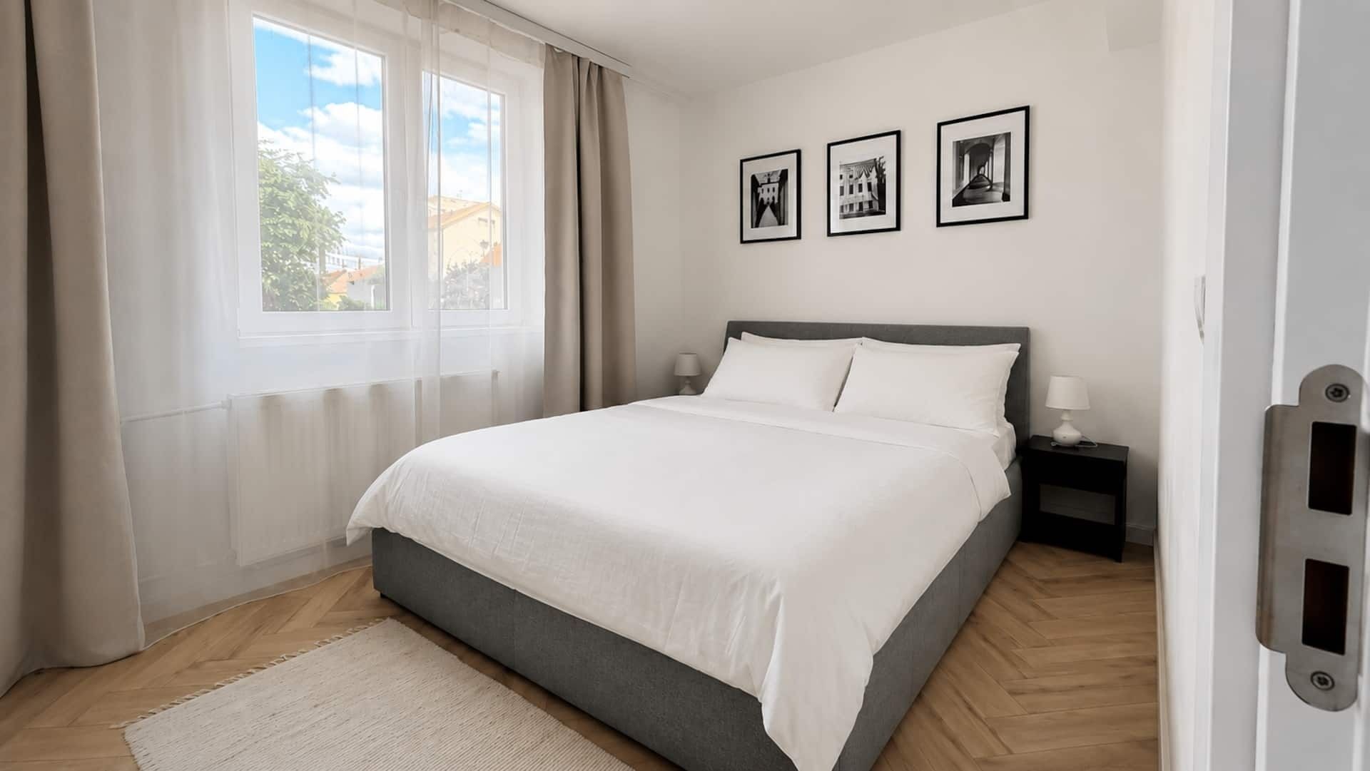 1 bedroom, iron/ironing board, free WiFi, bed sheets