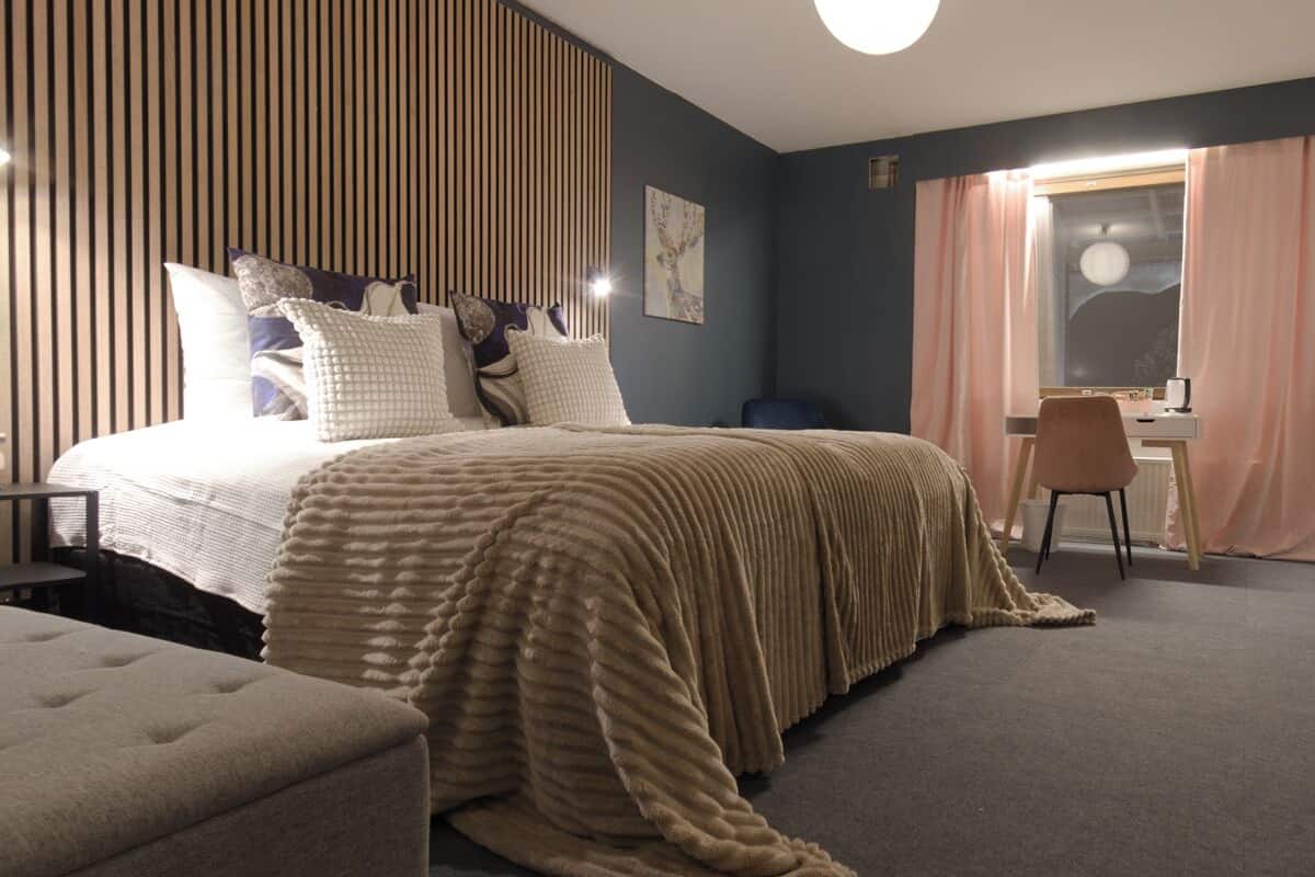 Junior Double or Twin Room, Park View | Desk
