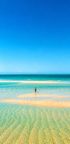 Sur la plage