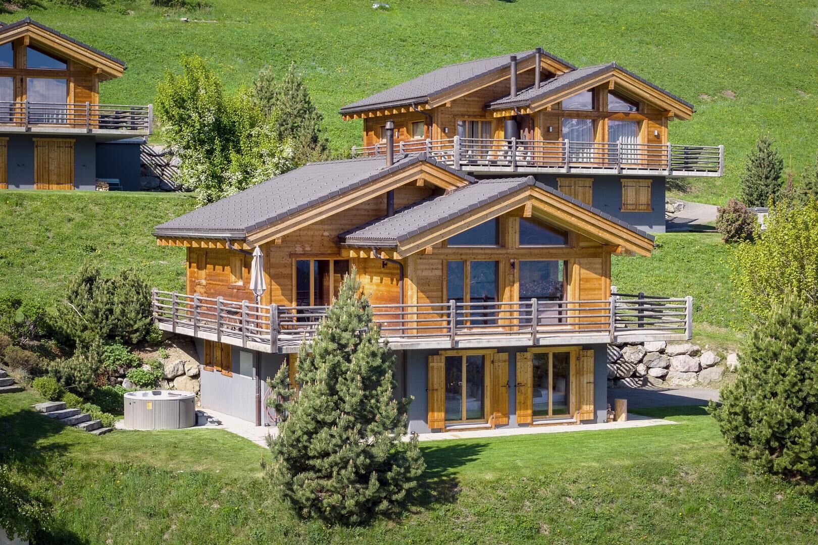 Chalet (4 Bedrooms) | Façade de l’hébergement