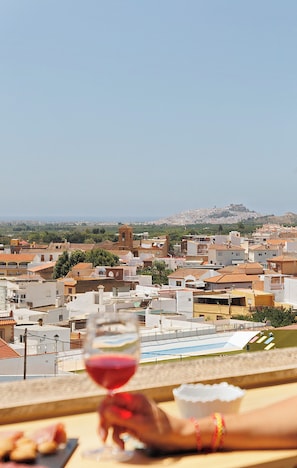 View from property - Deluxe Double Room with Private Terrace (Lobres)