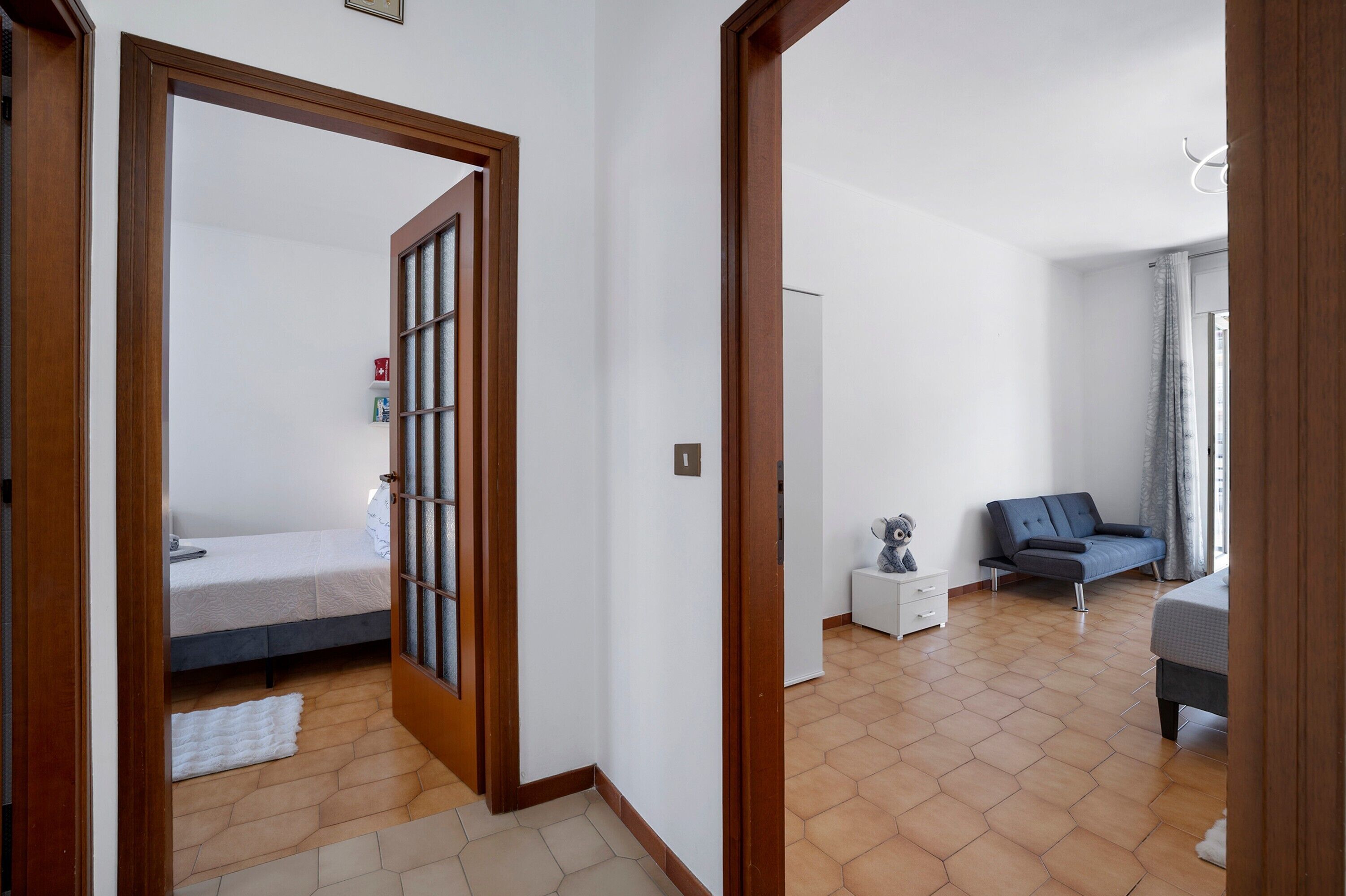 2 slaapkamers, een strijkplank/strijkijzer, wifi, beddengoed