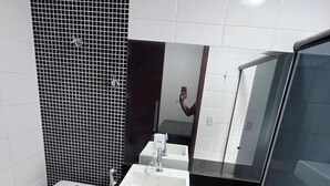 Towels, soap, toilet paper