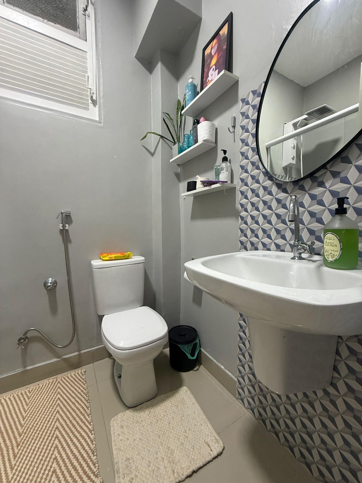 Towels, soap, toilet paper