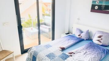 4 Schlafzimmer, Bettwäsche