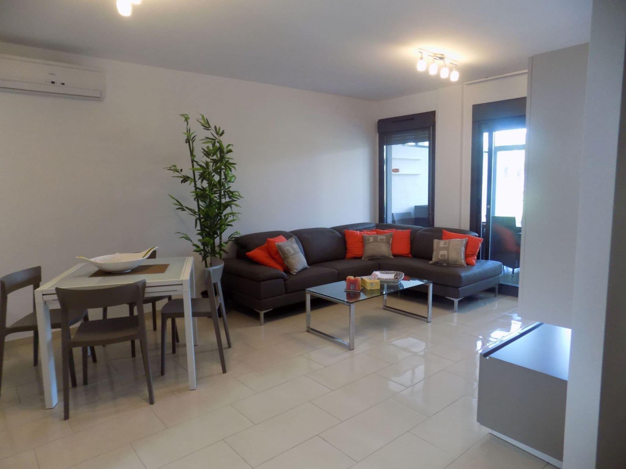 Opções para refeição no quarto