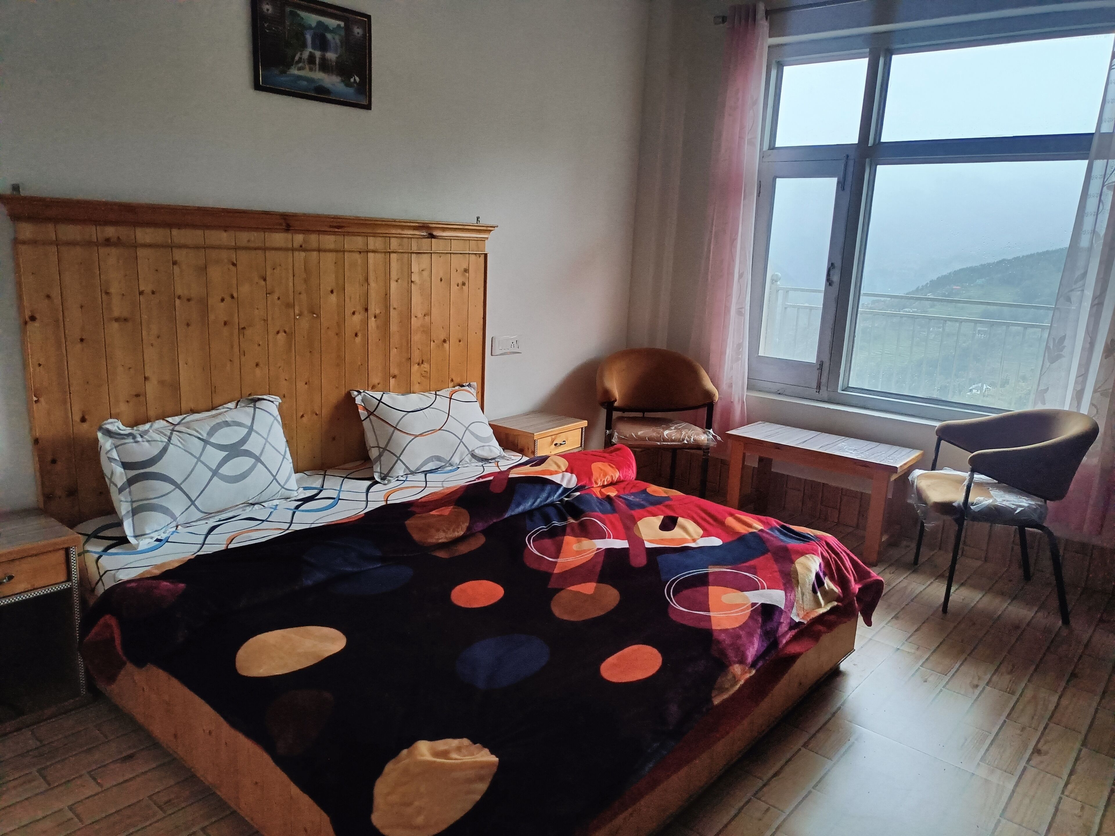 Chambre Double Deluxe, balcon, vue colline
