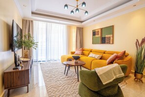 Living area - Tranquil 2-bedroom apartment in welcoming Nairobi neighborhood (Nairobi)