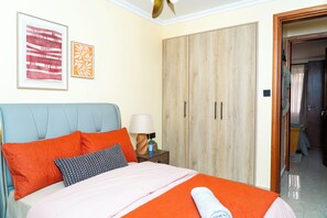 2 Schlafzimmer, Bügeleisen/Bügelbrett, kostenloses WLAN, Bettwäsche