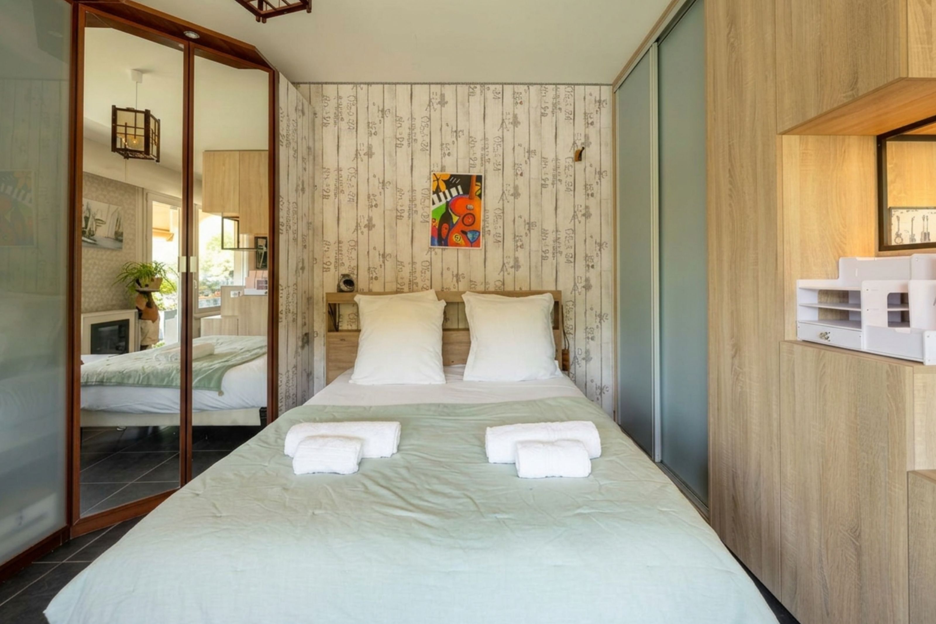 1 Schlafzimmer, Bügeleisen/Bügelbrett, kostenloses WLAN, Bettwäsche