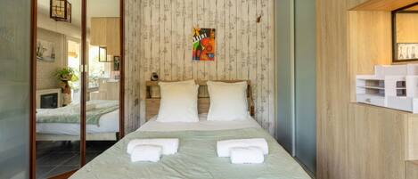 1 Schlafzimmer, Bügeleisen/Bügelbrett, kostenloses WLAN, Bettwäsche