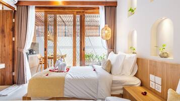 Villa - terrasse - udsigt til pool | Gratis Wi-Fi