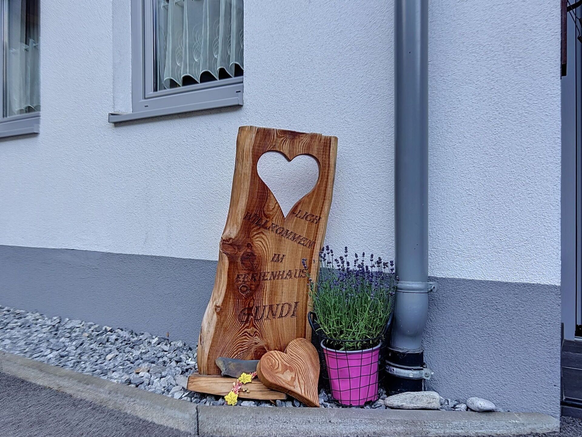 Holz, Hartholz, Holzbeize, Planke, Herz, Zimmerpflanze