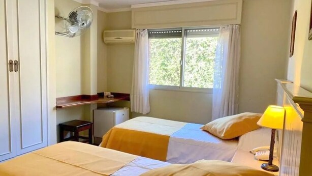 ห้องคลาสส ิกดับเบิลหรือทวิน, ระเบียง, วิวสวน