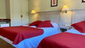 Classic Double or Twin Room, Balcony, Garden View | Laptop workspace, free WiFi