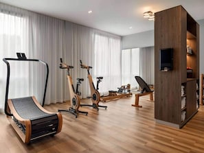 Fitness facility - 3 Person Holiday Park Home in Kelsterbach (Kelsterbach)