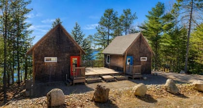 Round Lake Cabin. Escape to lake life close to amenities and attractions.