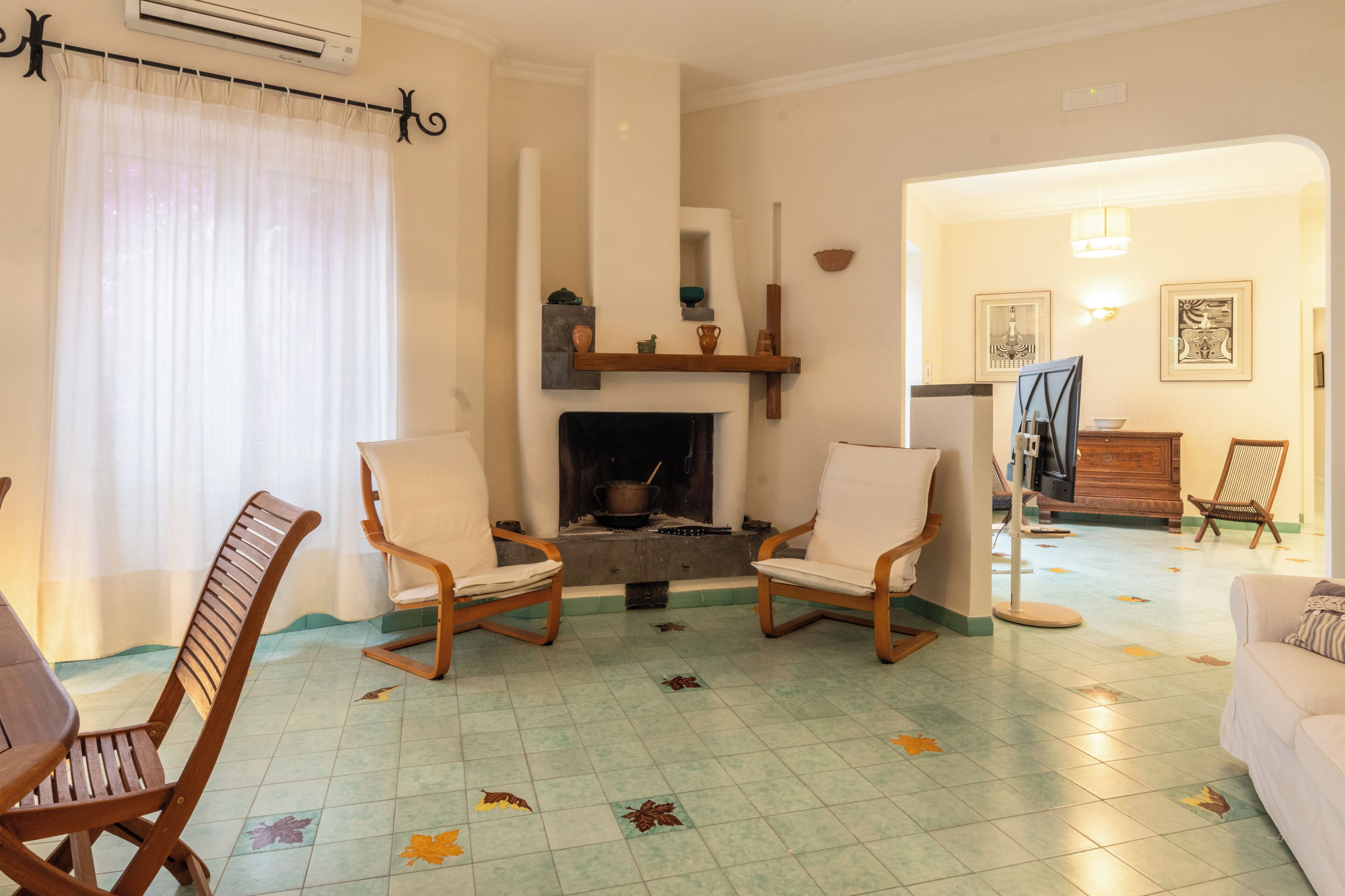 Villa, Meerblick | Wohnbereich