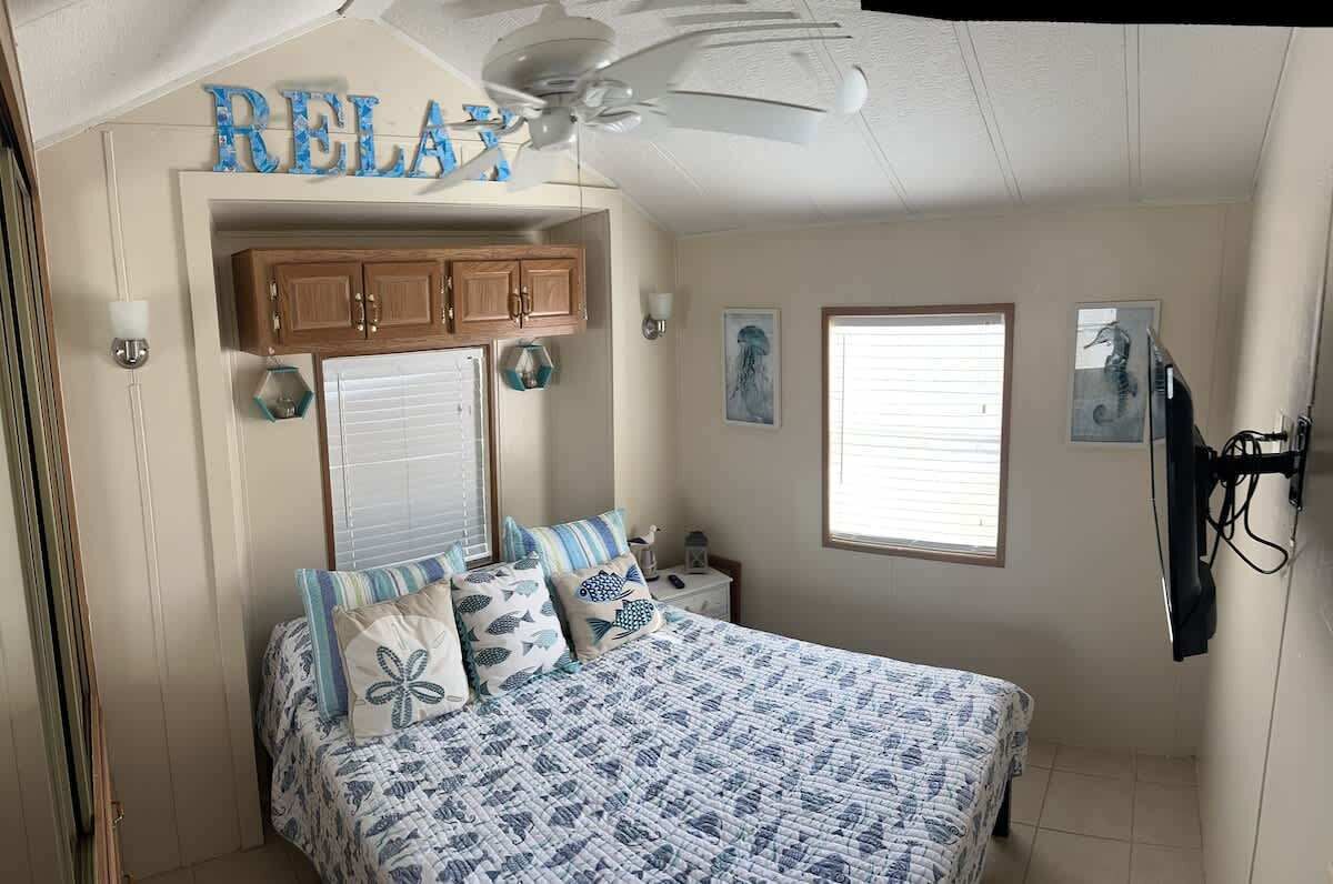 2 bedrooms, iron/ironing board, travel crib, WiFi