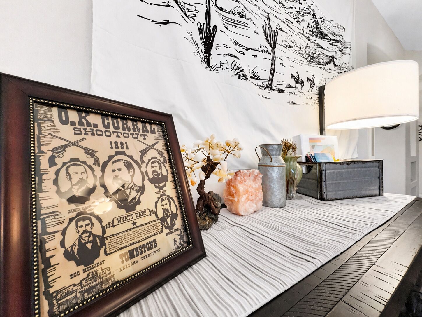 Casa, varias camas, vista a la alberca (Hacienda La Noria Gold Canyon) | Interior